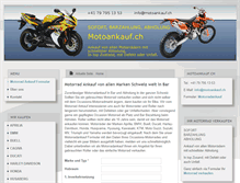 Tablet Screenshot of motoankauf.ch