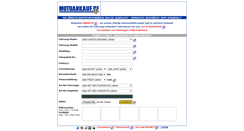 Desktop Screenshot of motoankauf.de